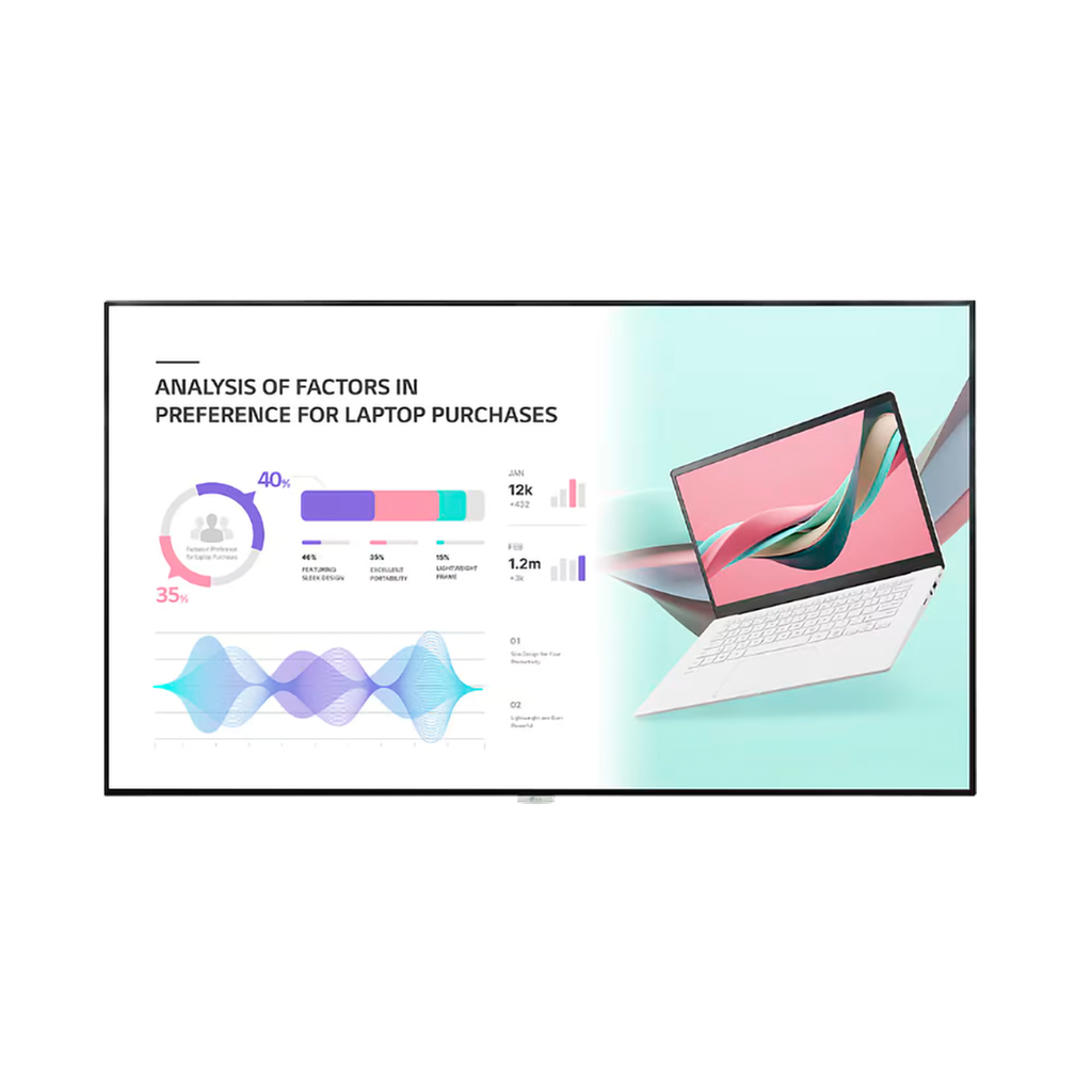 PANTALLA LG 98" PANTALLA DE SEÑALIZACIÓN UHD 